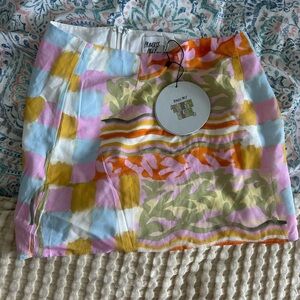 Colorful Patterned Skirt